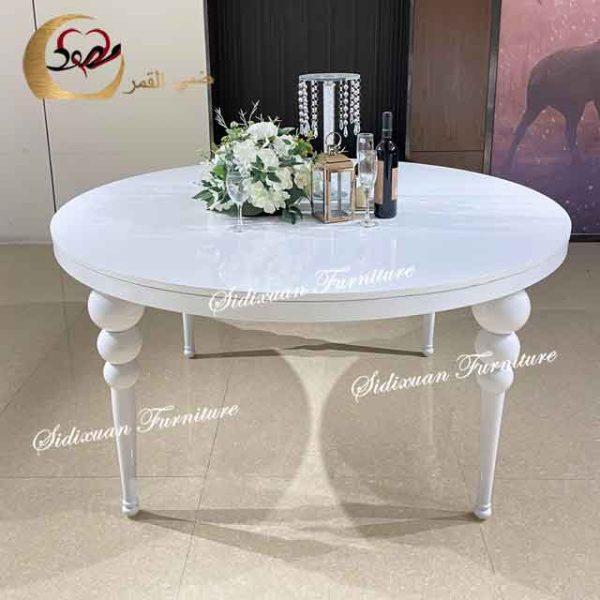 Wedding Furniture White Dining Table