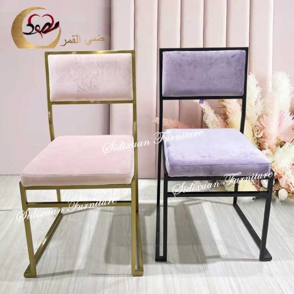 Chair Banquet Customzied Metal Frame Color - Image 3