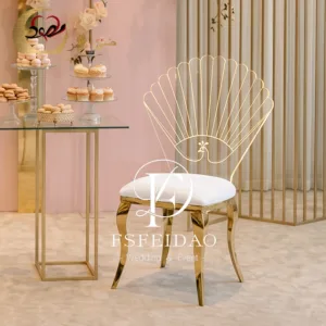 Acrylic Gold Chair