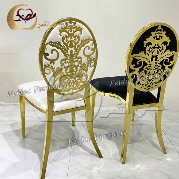Antique Dining Chair Carved Back Design - Image 3