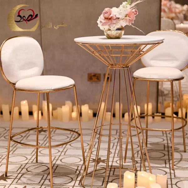 Red Bar Stools Round Back Elegant
