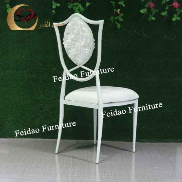 Dining Chair Scandinavian Metal Frame - Image 3