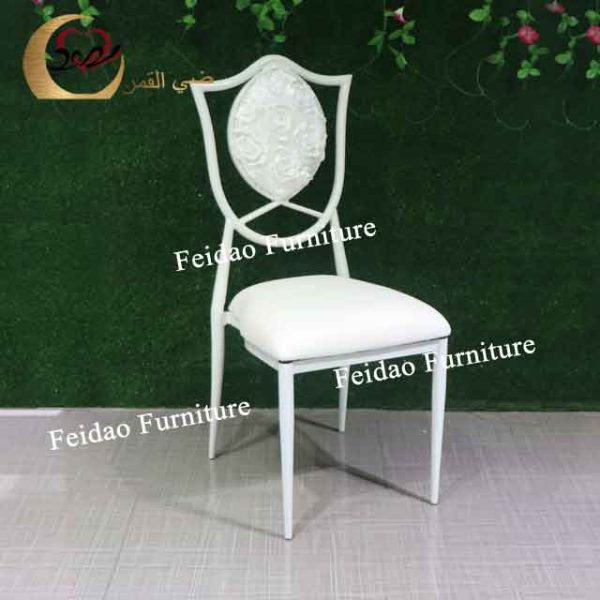 Dining Chair Scandinavian Metal Frame - Image 2