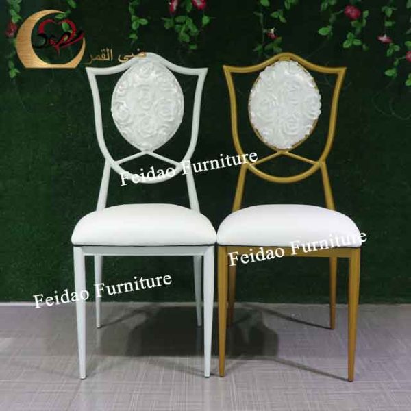 Dining Chair Scandinavian Metal Frame