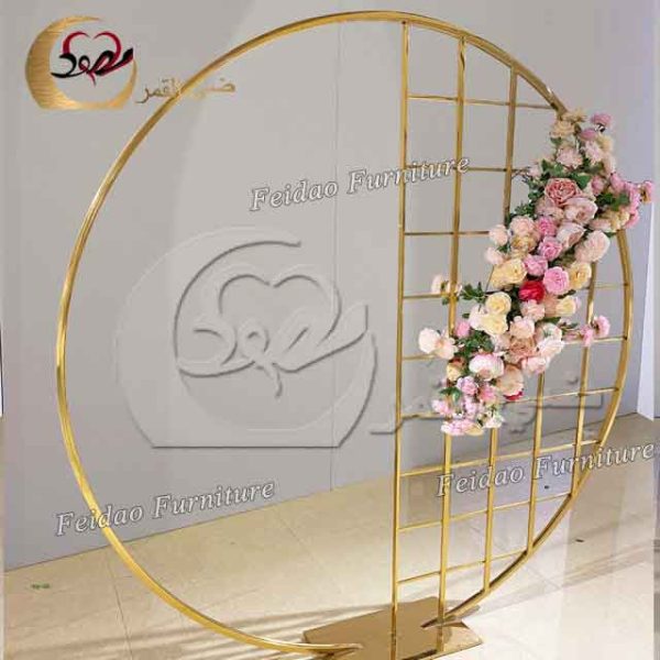 Wedding Backdrop Background Round Shape - Image 2