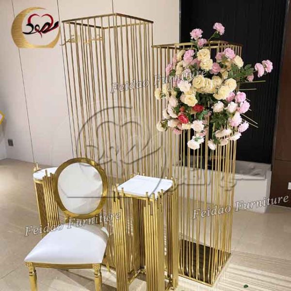 Gothic Wedding Backdrop Stainless Steel - Image 3