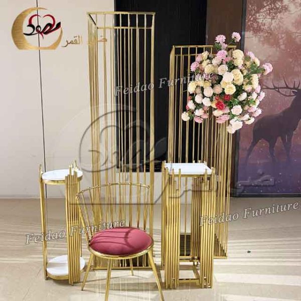 Gothic Wedding Backdrop Stainless Steel - Image 4