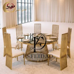 Mid Century Round Dining Table
