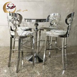 Orchard Bar And Table Silver Color