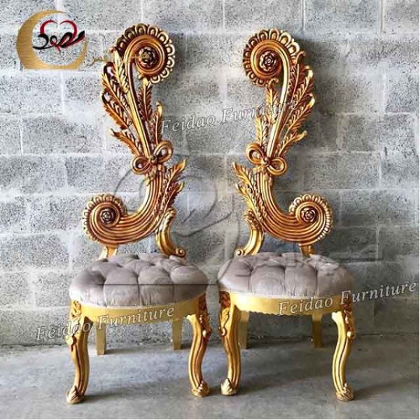 High Back Throne Chair High Unique Back - Image 3