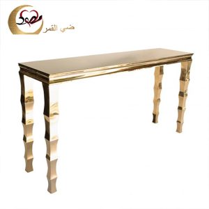 Glass Bar Table Long Design Luxury