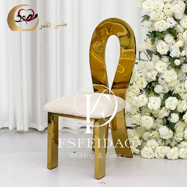 White Faux Leather Dining Chair - Image 7