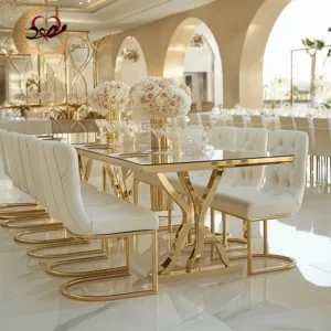 Gold Wedding Table